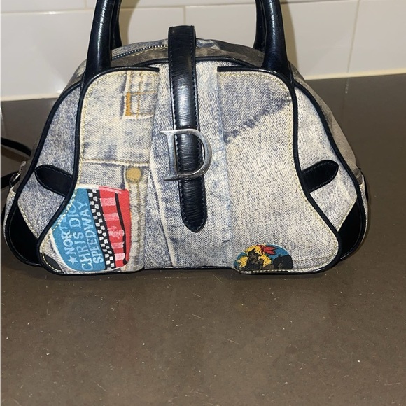 CHRISTIAN DIOR JOHN GALLIANO 2002 Patchwork Handbag - Picture 1 of 4
